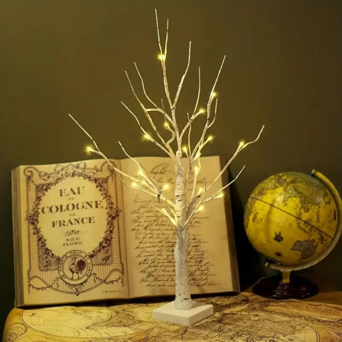 Albero di Betulla Luminoso 60cm LED