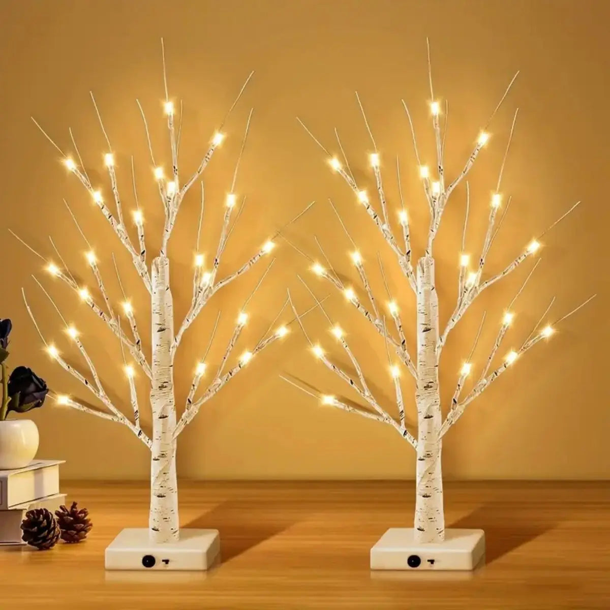 Albero di Betulla Luminoso 60cm LED