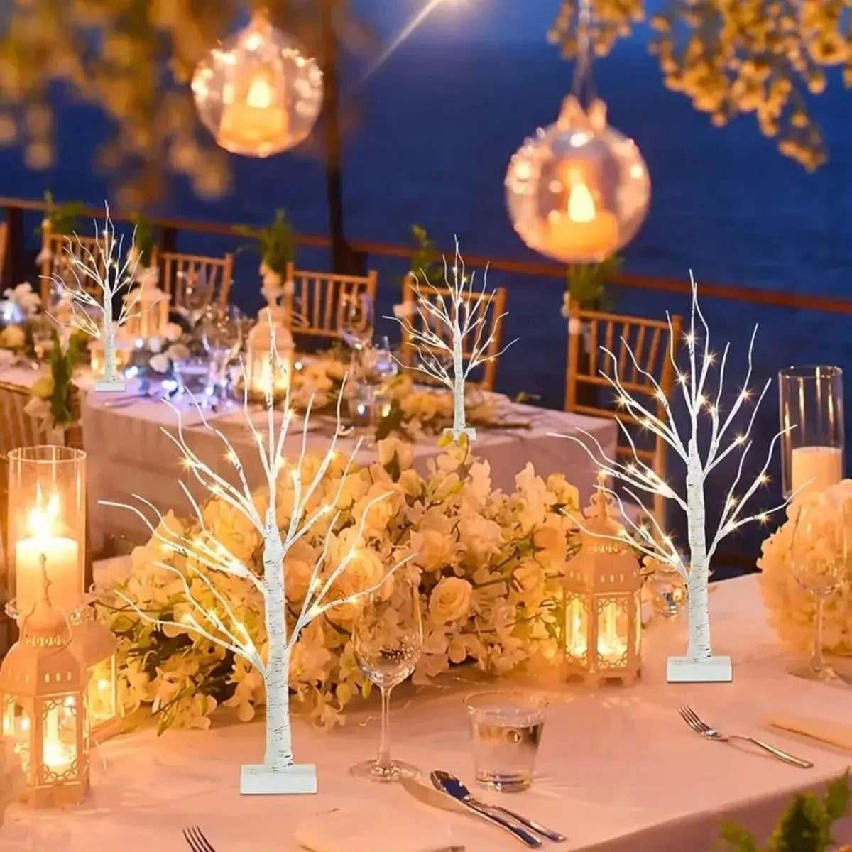 Albero di Betulla Luminoso 60cm LED