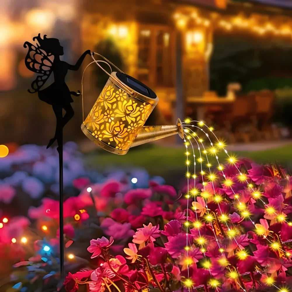 Solar Watering Can Light
