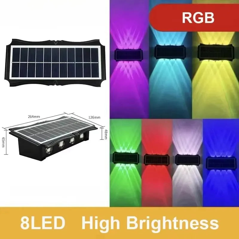 Lampada Solare da Parete LED IP65