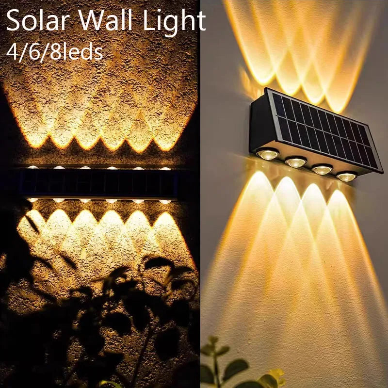 Lampada Solare da Parete LED