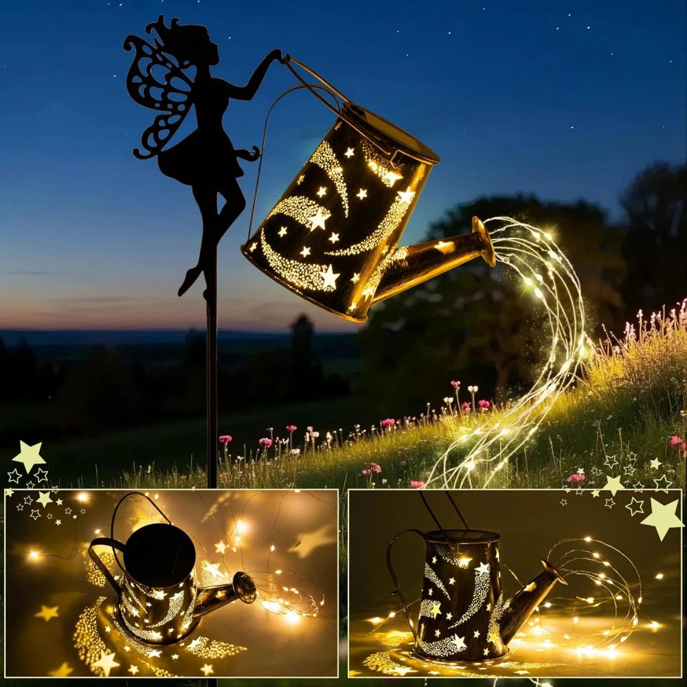 Solar Watering Can Light