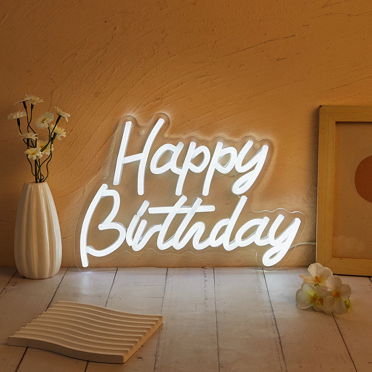 Insegna LED Neon “Happy Birthday”
