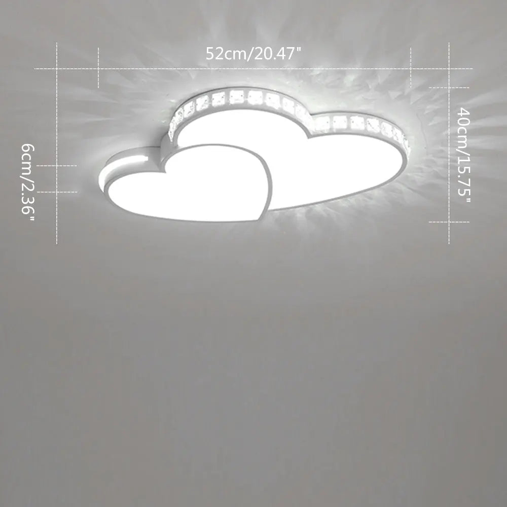 Lampada LED Soffitto Cuore 24W