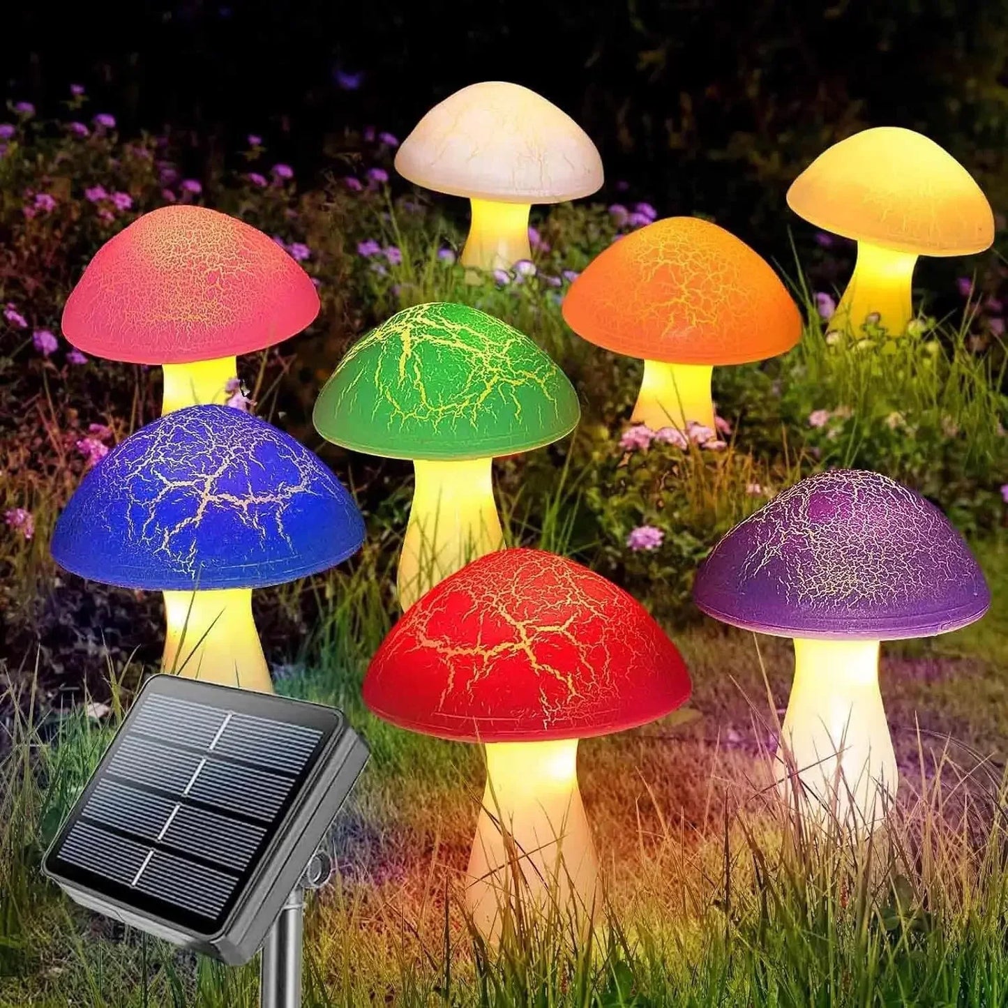 Solar Mushroom Lamp