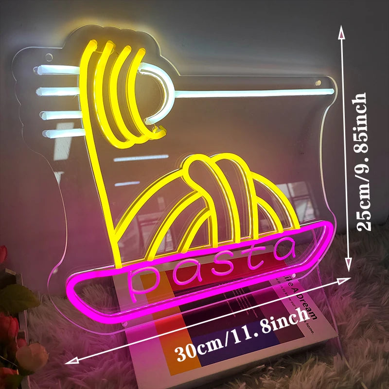 Insegna luminosa da parete