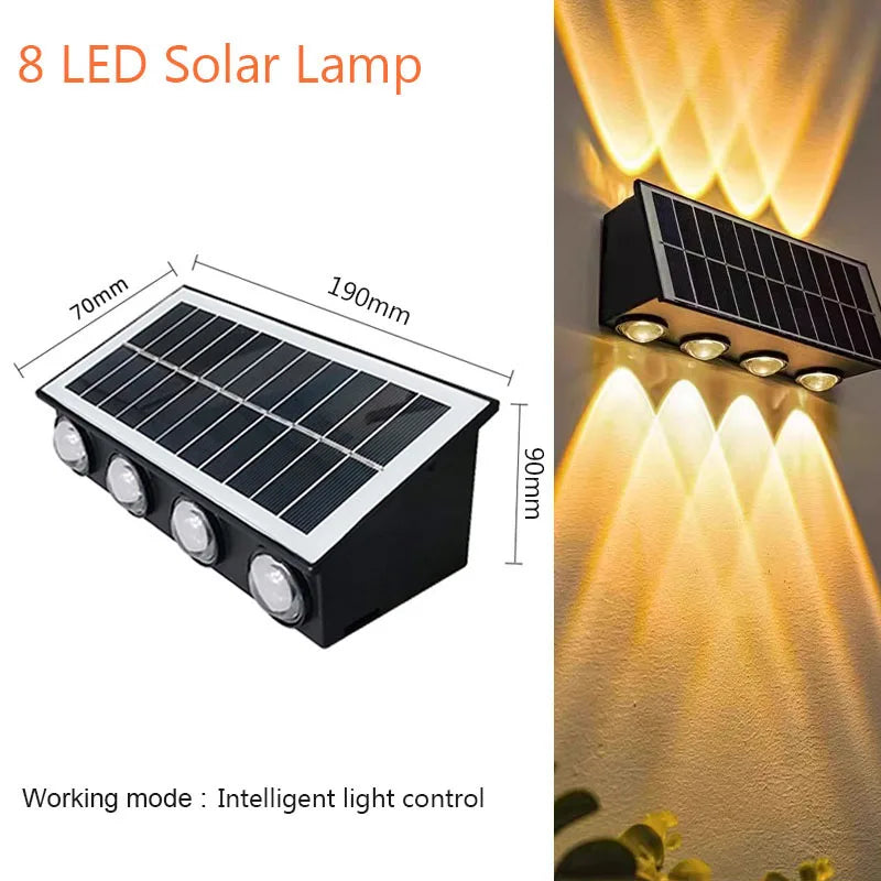 Lampada Solare da Parete LED
