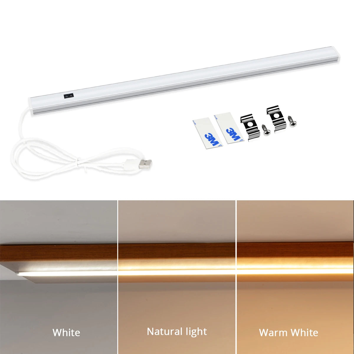 Barra LED USB con Sensore 30-50cm