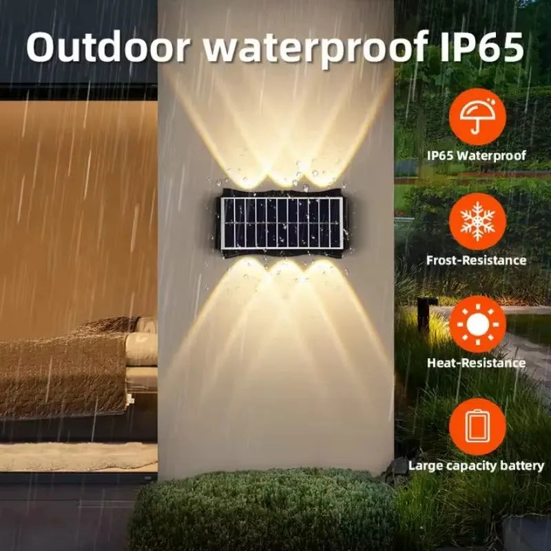 Lampada Solare da Parete LED IP65