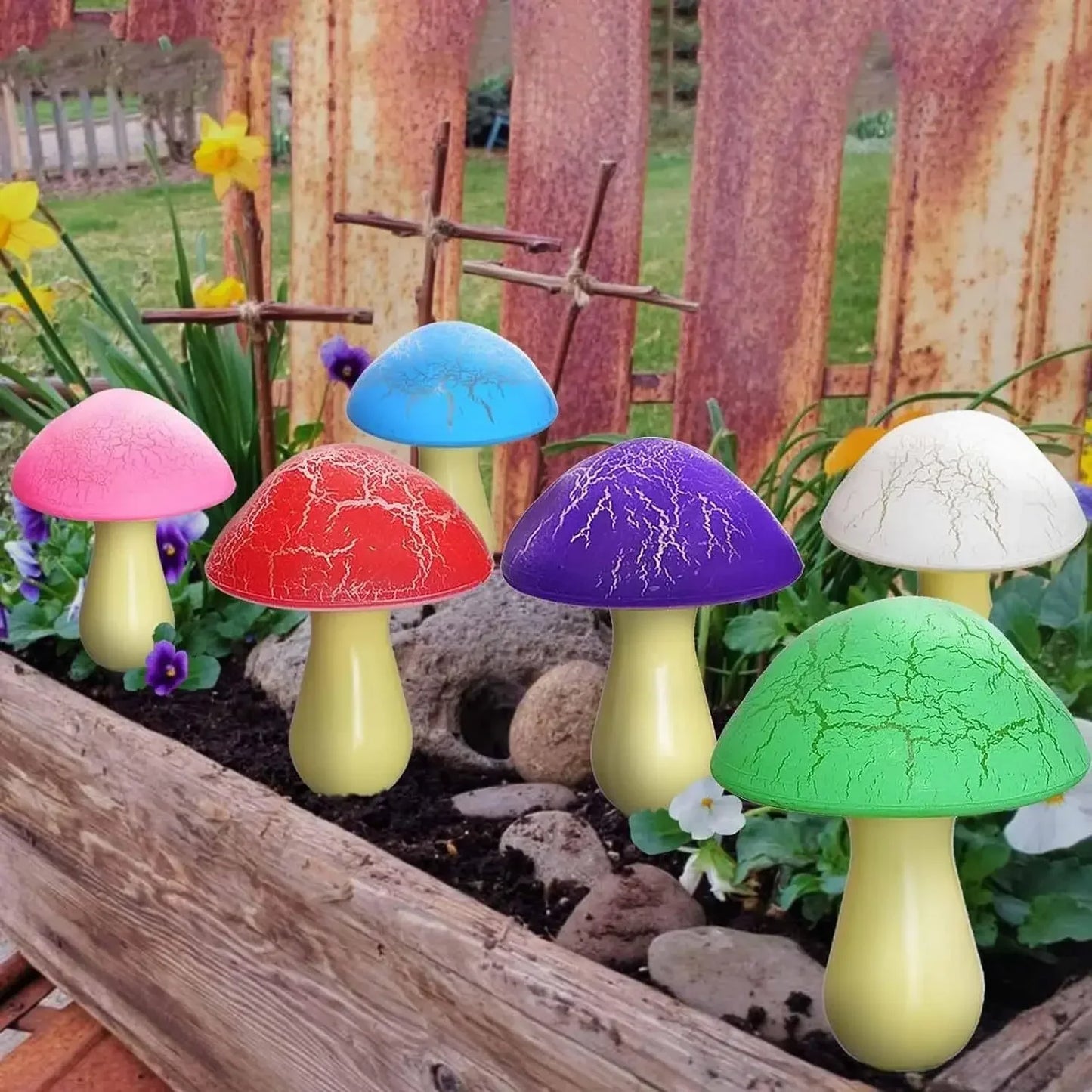 Solar Mushroom Lamp