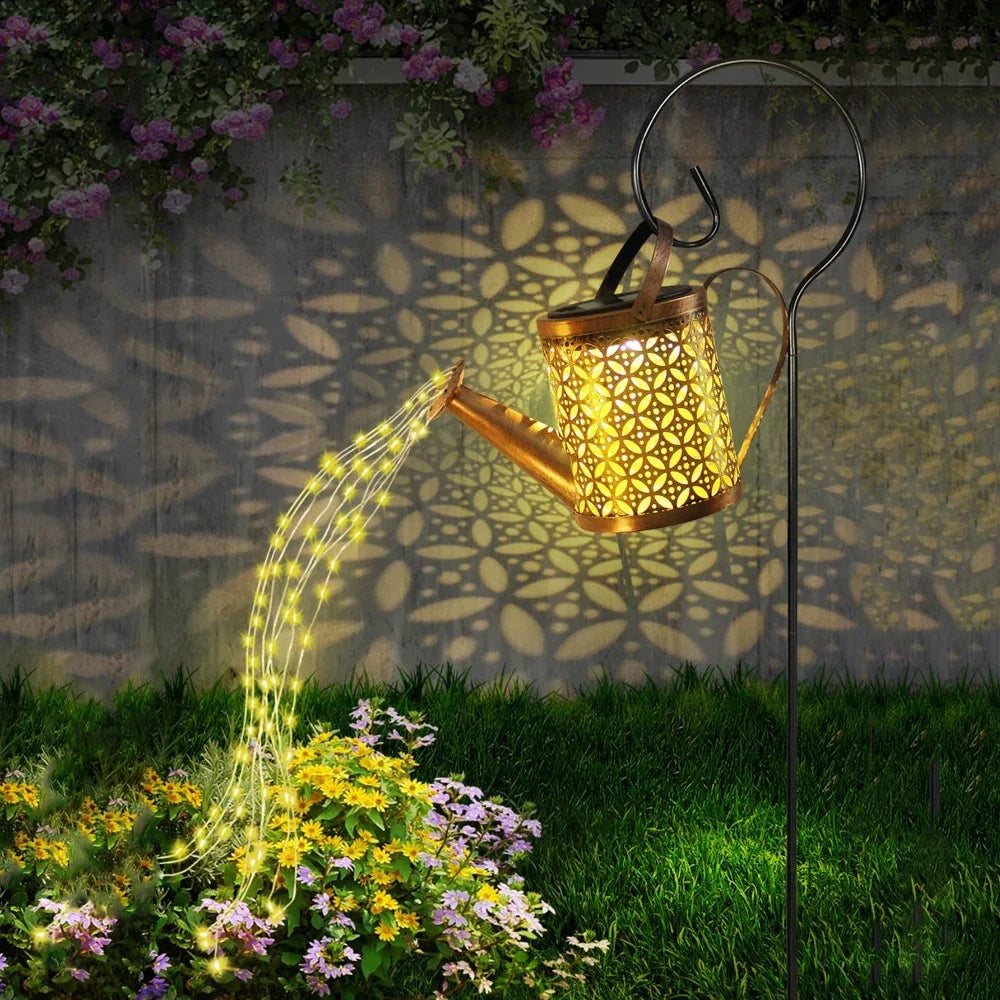 Lanterna Solare in Ferro – Lampada da Giardino Impermeabile