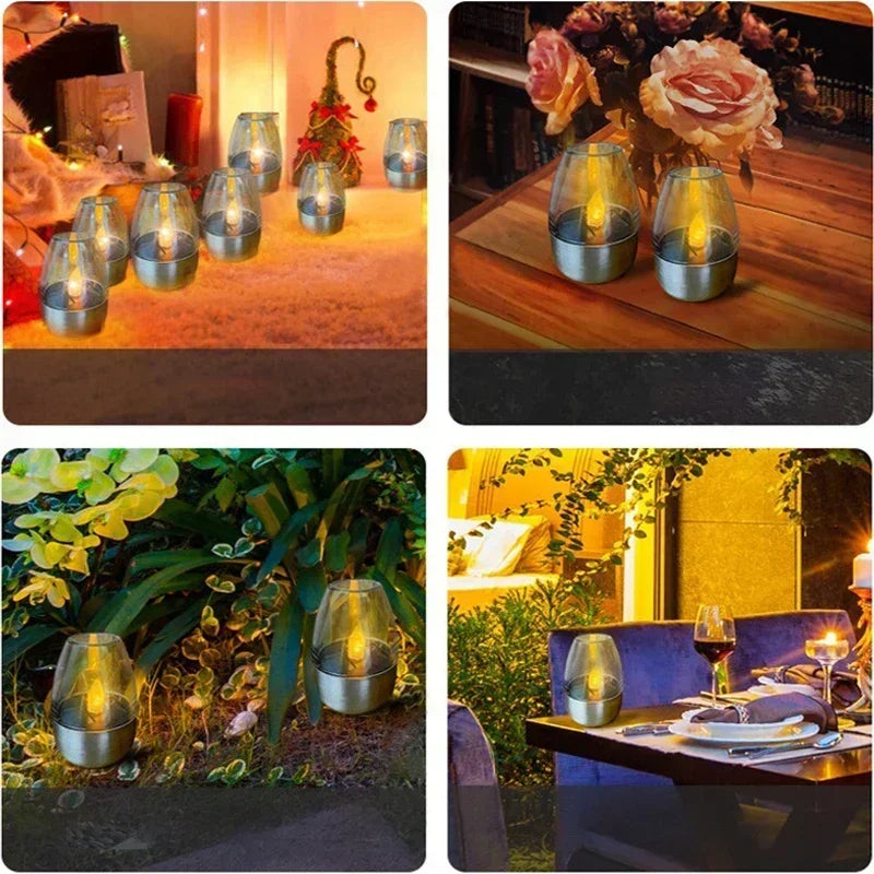 Candele Solari LED Fiamma – IP65 Esterne