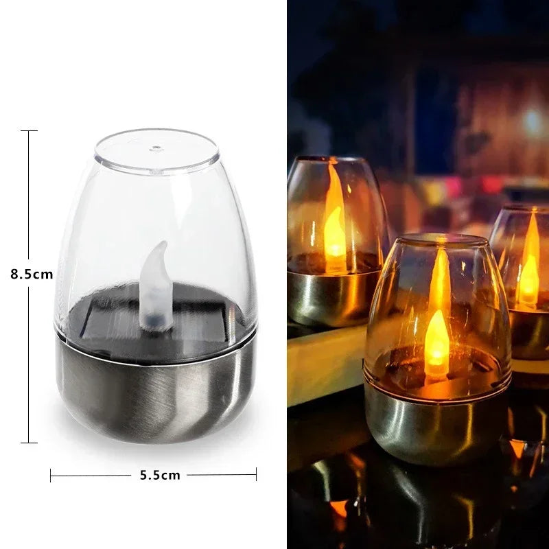 Candele Solari LED Fiamma – IP65 Esterne