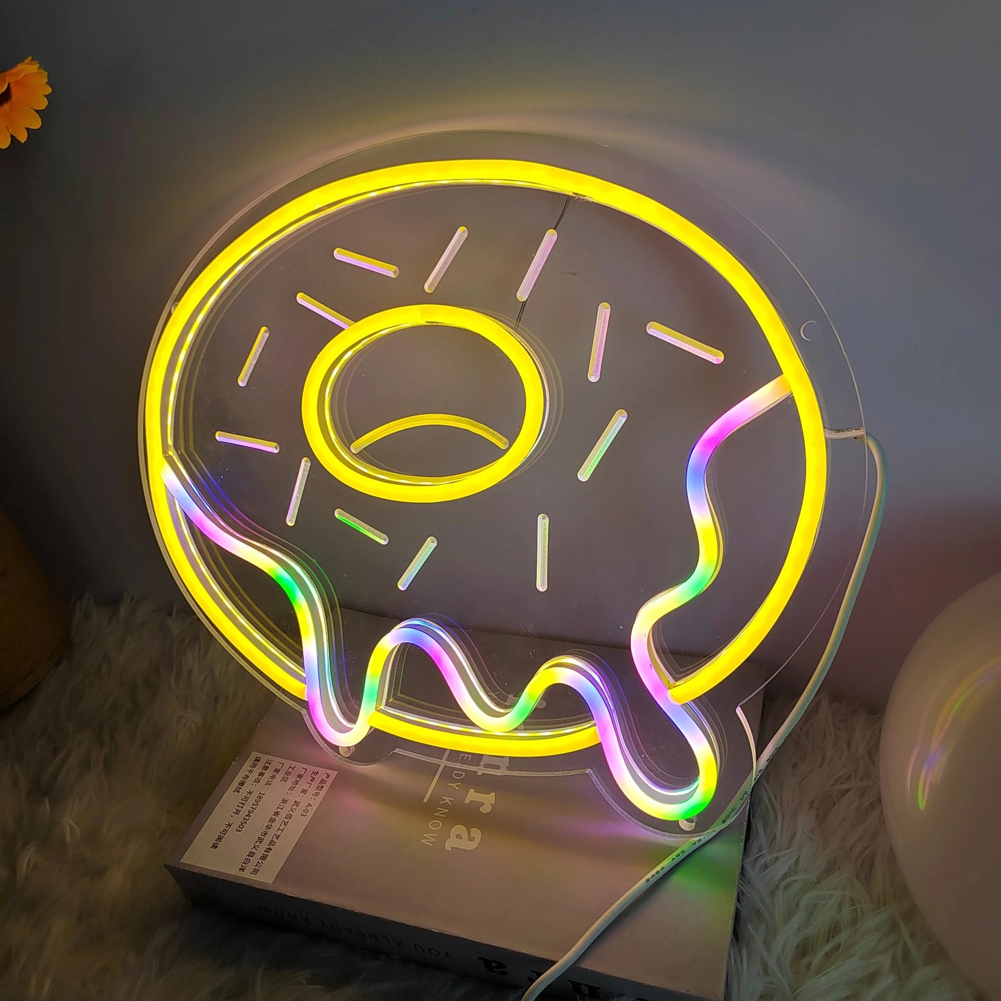 Insegna luminosa da parete