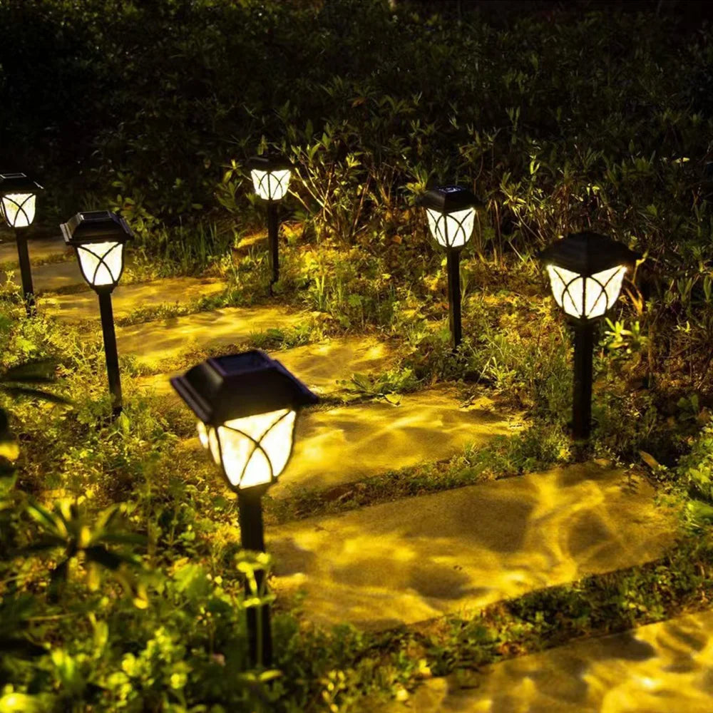 Luci Solari LED Prato – 2 Pezzi Calda