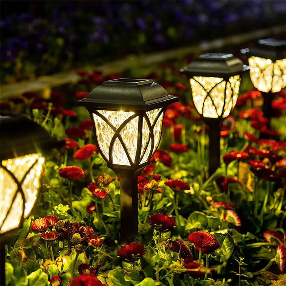 Luci Solari LED Prato – 2 Pezzi Calda