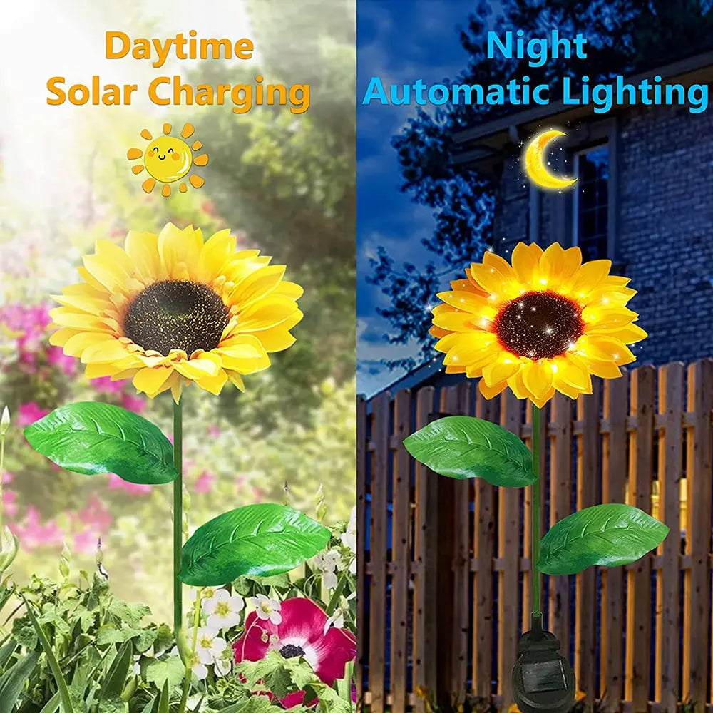 Lampada Solare LED Girasole – IP65 Giardino