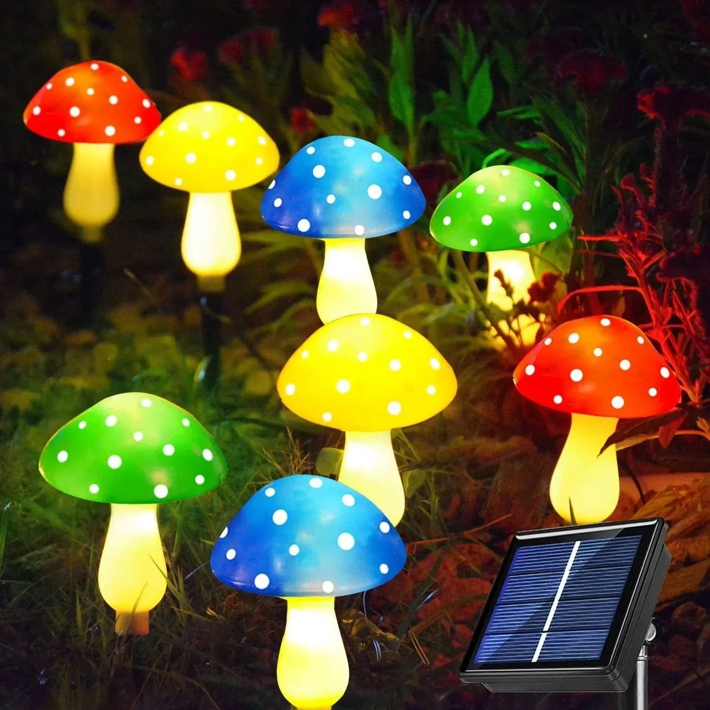 Solar Mushroom Lamp