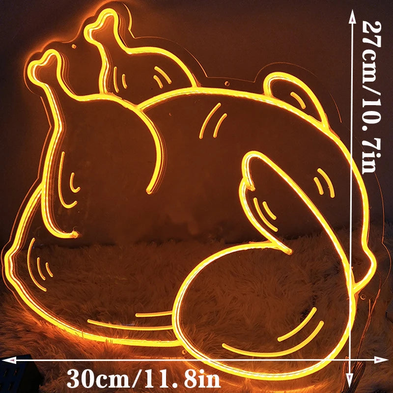 Insegna luminosa da parete