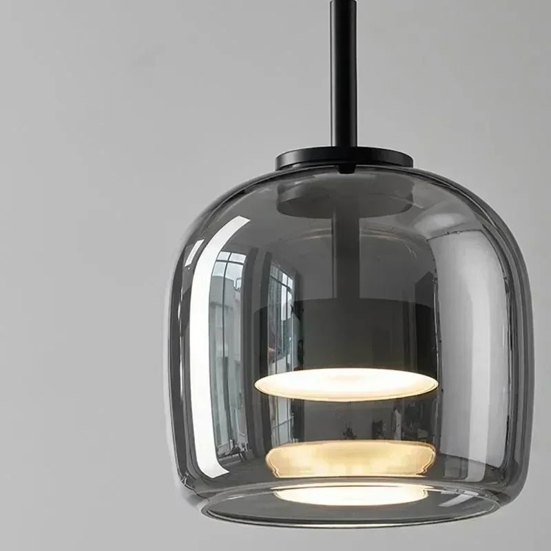 Lampada a Sospensione Nordica in Vetro