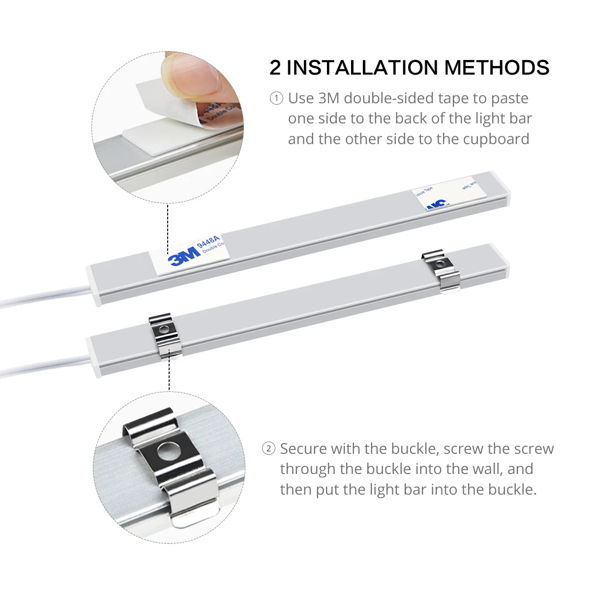 Barra LED USB con Sensore 30-50cm