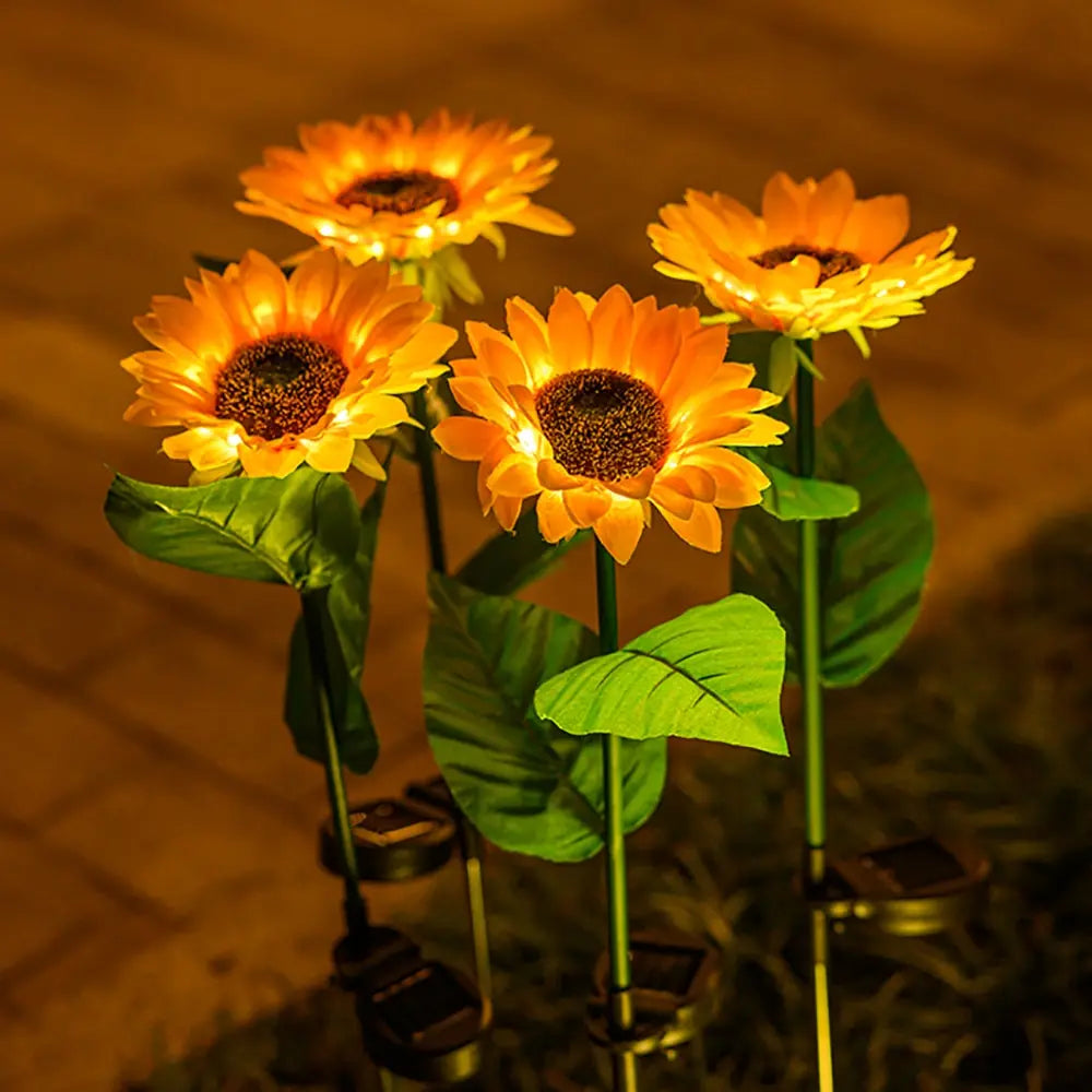 Lampada Solare LED Girasole – IP65 Giardino
