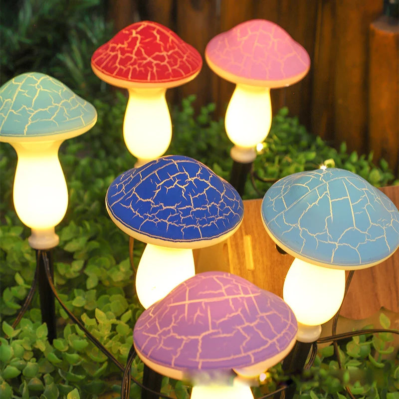 Solar Mushroom Lamp