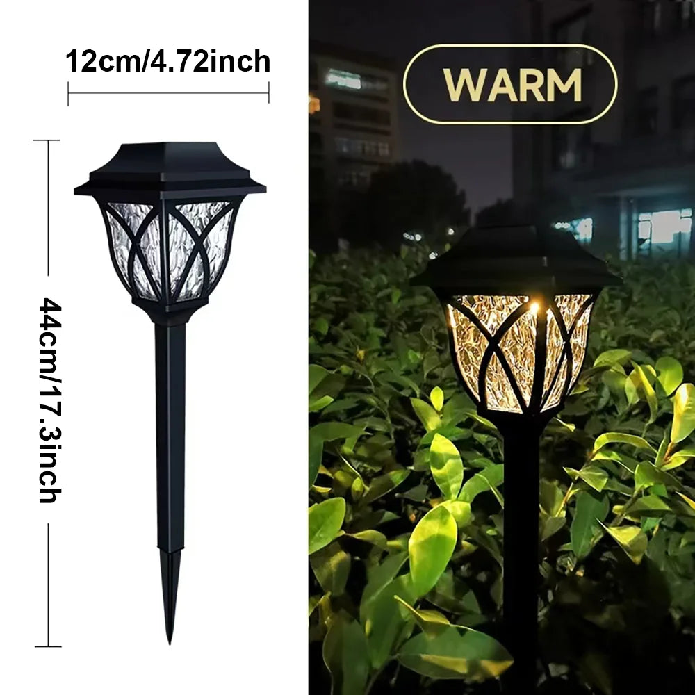 Luci Solari LED Prato – 2 Pezzi Calda