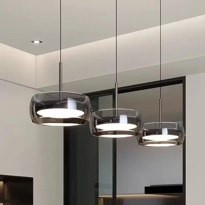 Lampada a Sospensione Nordica in Vetro