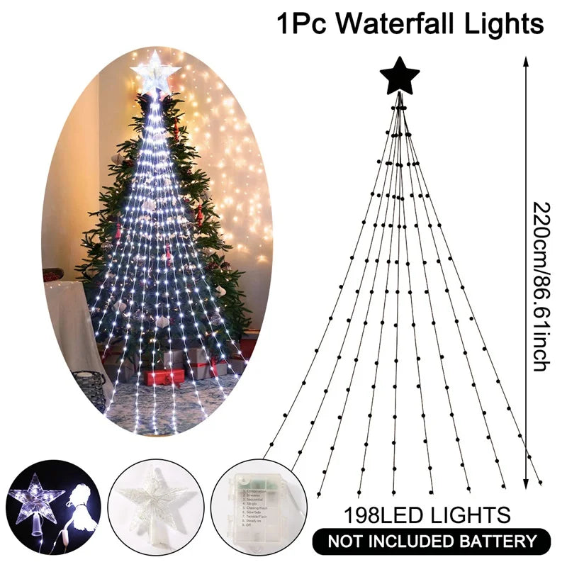 StarFall – LED Christmas Lights ✨🎁