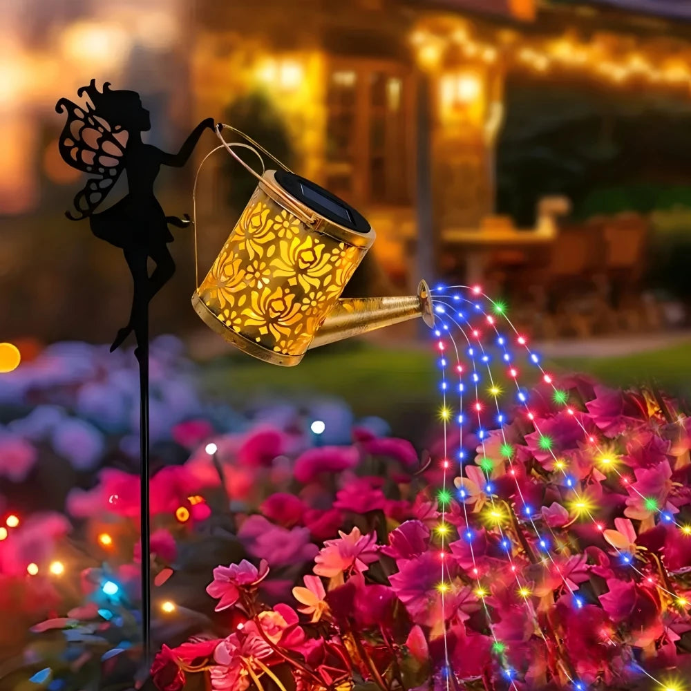 Solar Watering Can Light