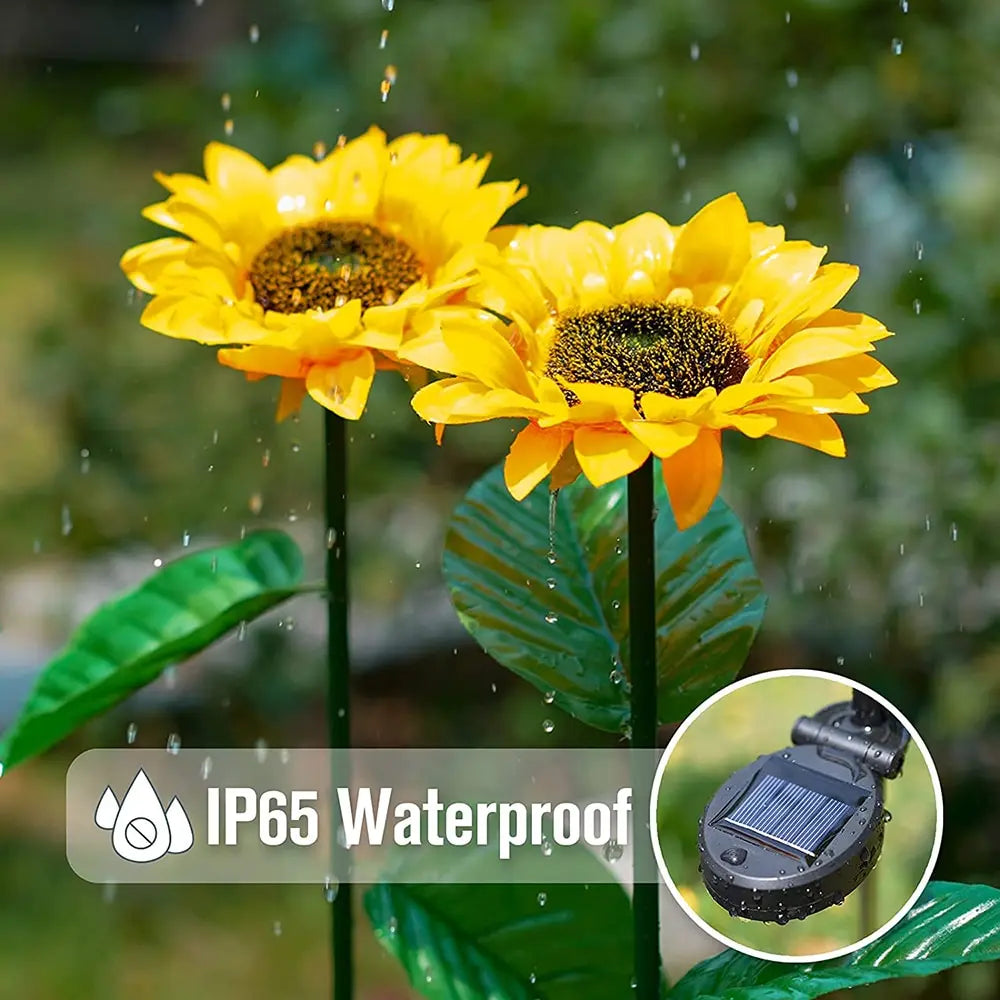 Lampada Solare LED Girasole – IP65 Giardino