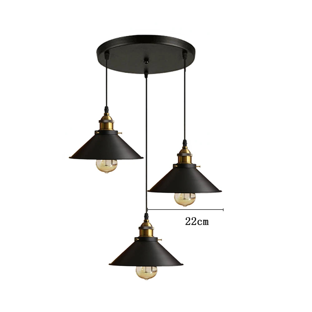 Vintage Pendant Light Loft Retro Chandelier Pendant