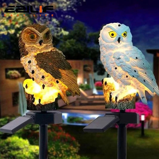 Lampada Solare LED Gufo – Impermeabile Esterni