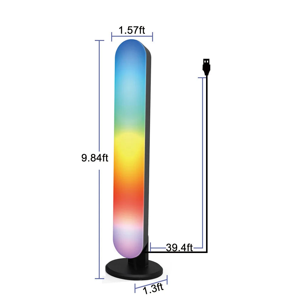 Set 2 LED RGB Notte con Telecomando