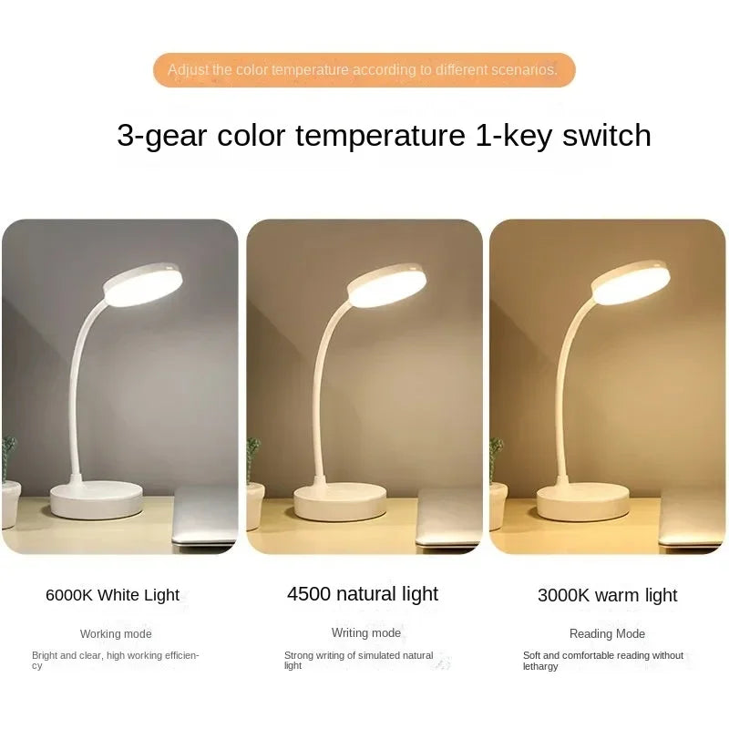 Lampada LED Pieghevole – USB 3 Colori