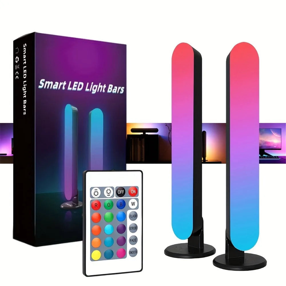 Set 2 LED RGB Notte con Telecomando