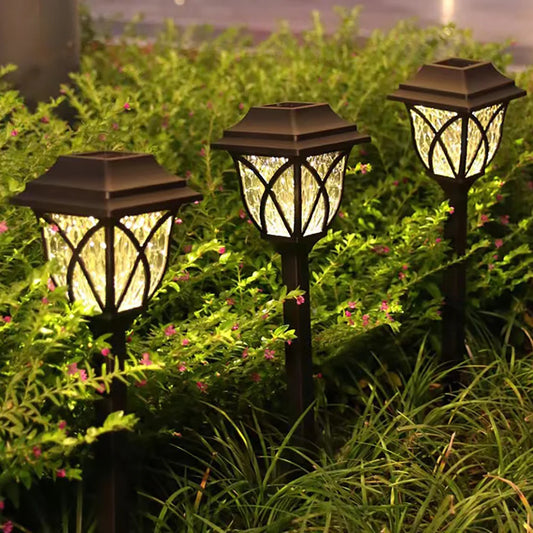 Luci Solari LED Prato – 2 Pezzi Calda
