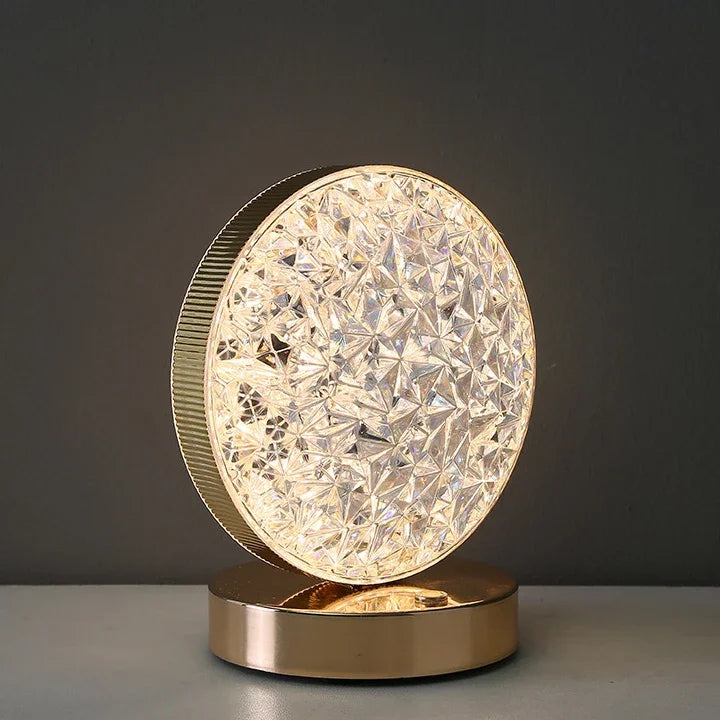 Lampada da Comodino Cristallo LED Dimmerabile Touch