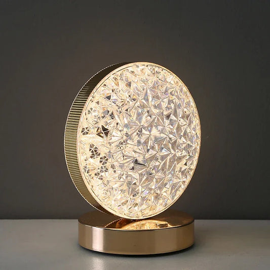 Lampada da Comodino Cristallo LED Dimmerabile Touch