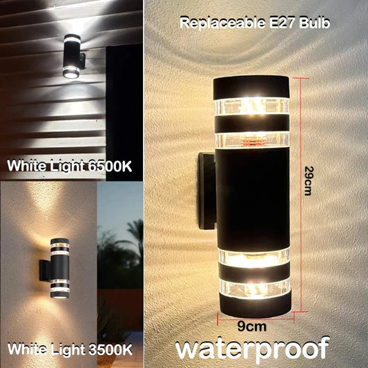 Lampada da Parete LED da Esterno IP65 Impermeabile