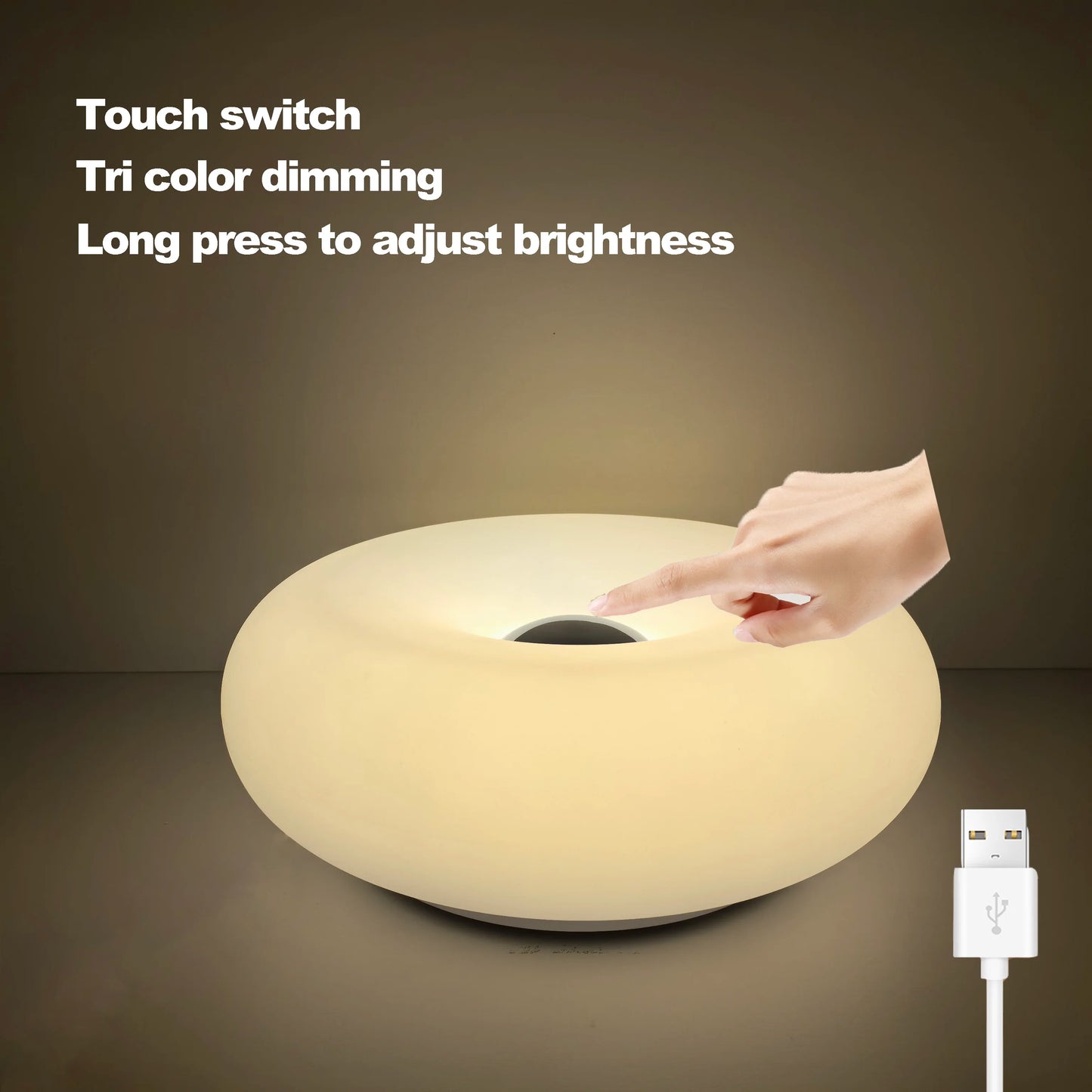 Lampada LED Donut – USB 16 RGB