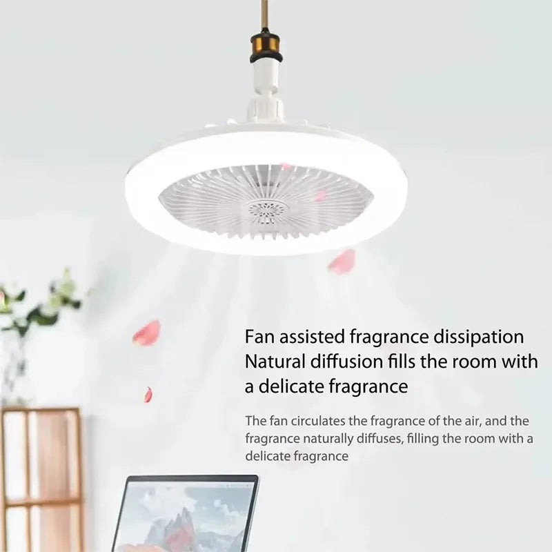 Ventilatore Soffitto LED 2in1 Dimmerabile