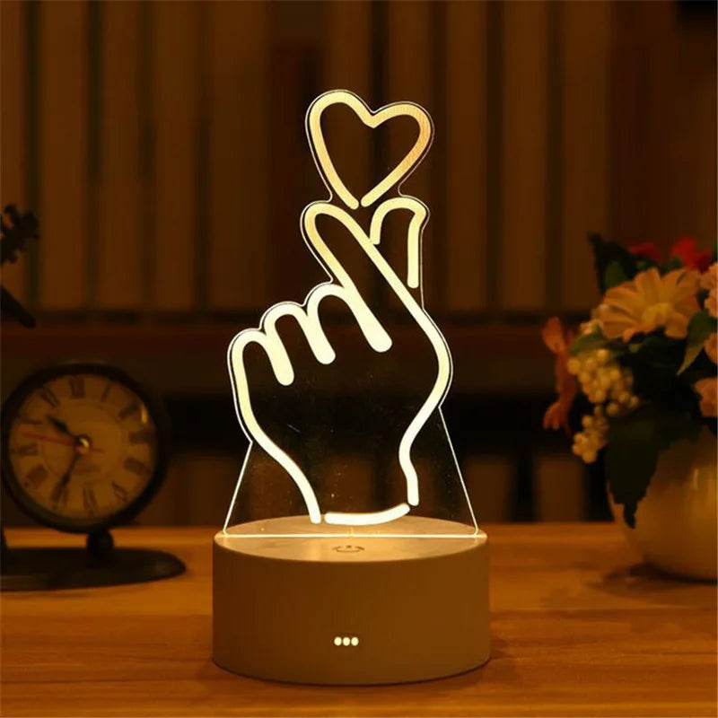 Lampada 3D LED