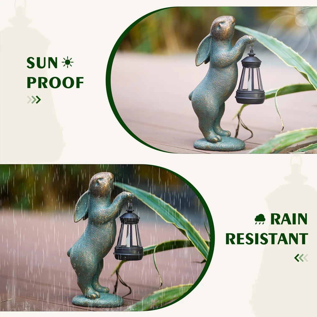 BunnyGlow – Solar Statue