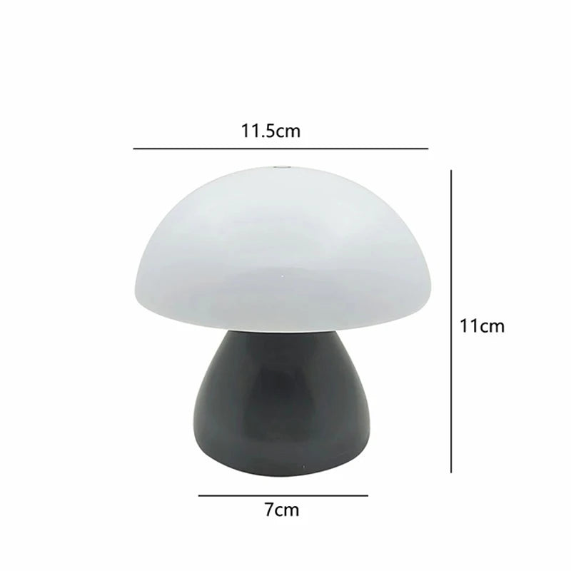 Lampada LED Funghetto Touch Ricaricabile