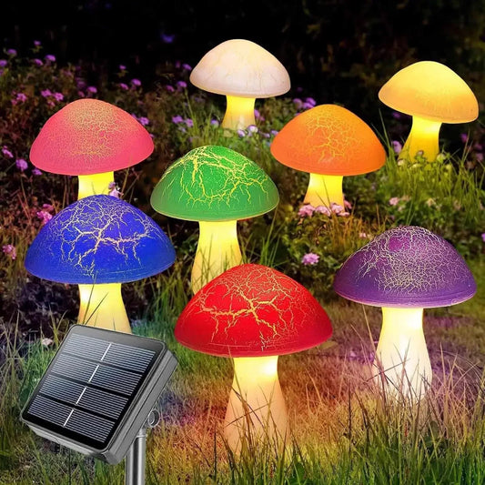 Solar Mushroom Lamp
