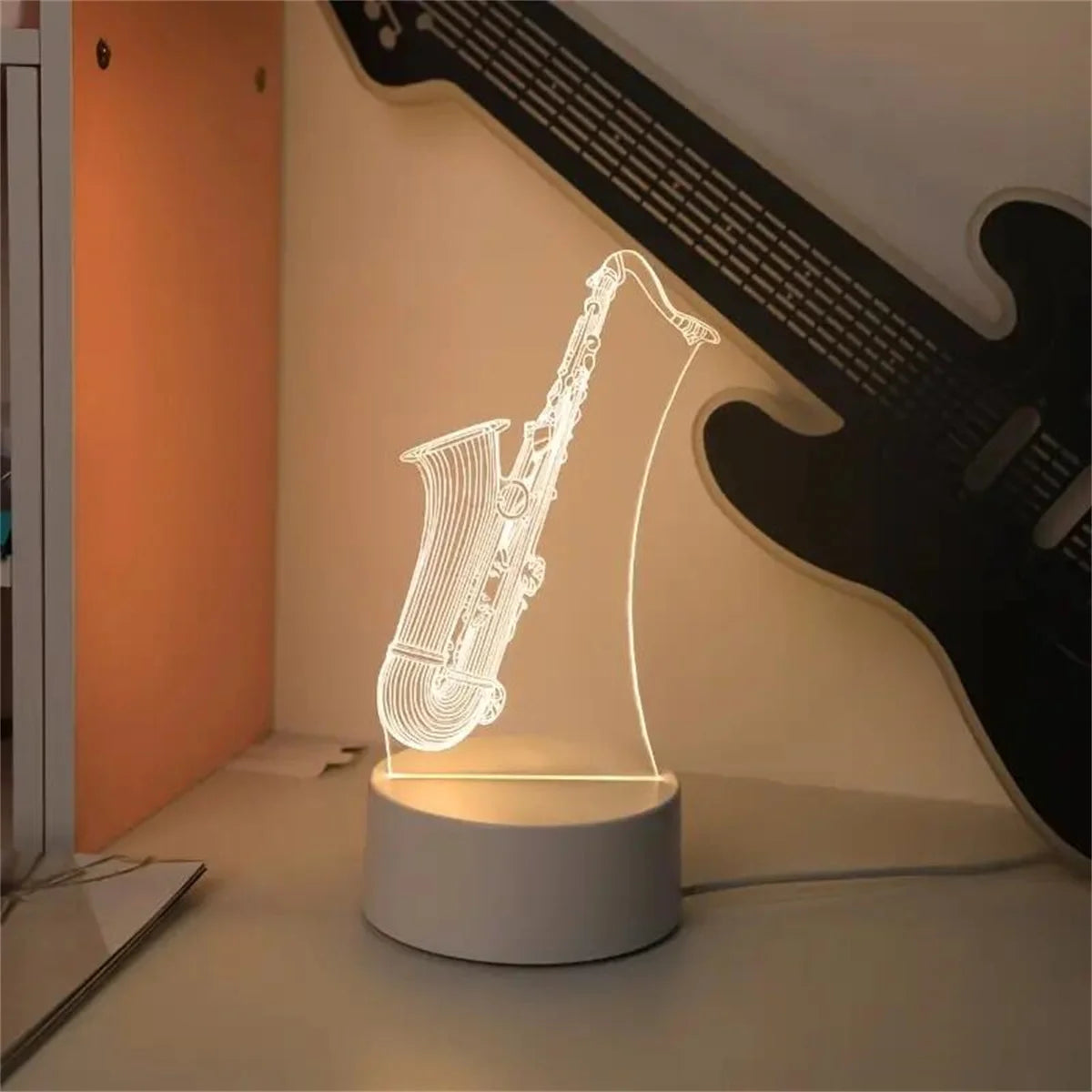 Lampada 3D Strumenti Musicali