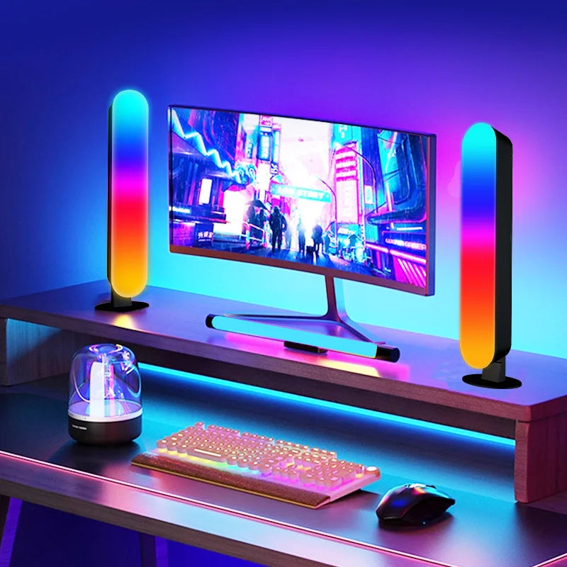 Set 2 LED RGB Notte con Telecomando
